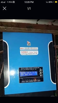 Sinko MPPT hybrid charge controller 65 Ampare