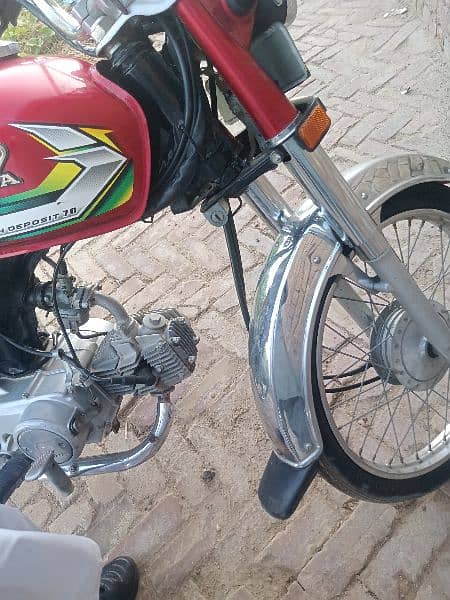 Honda CD 70 Applied For bike for sale. 3