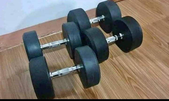 Dumbbells|Comercial Gym Setup|Ab Exciser|Ab Coaster|Youga Matt 3