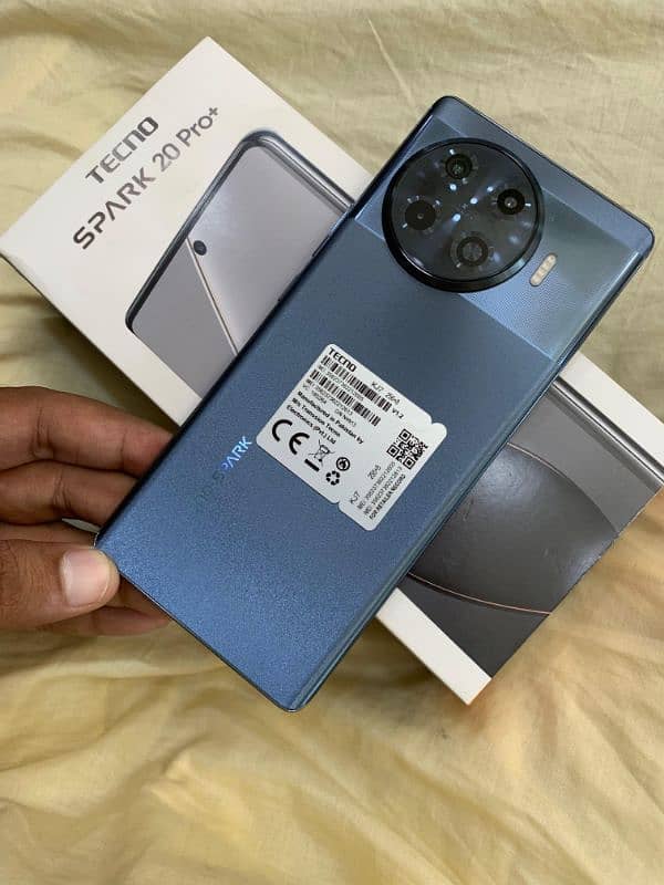 tecno spark 20pro+ 8+8 256 gb box open 0