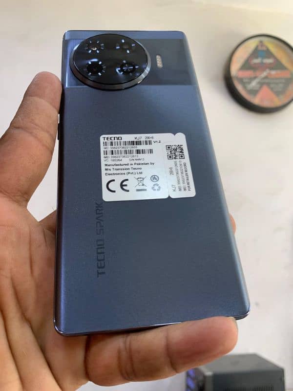 tecno spark 20pro+ 8+8 256 gb box open 3