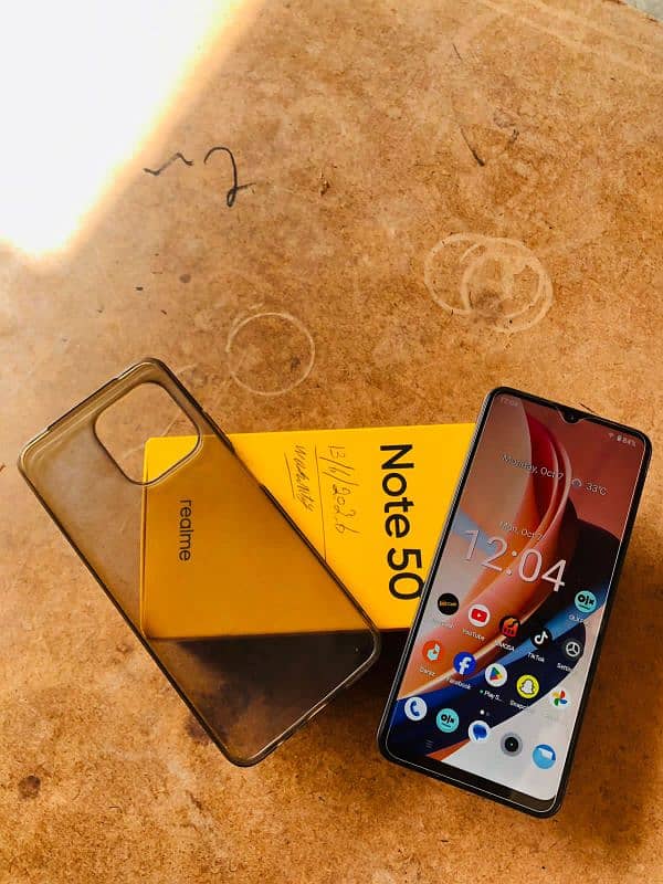 realme Note  50 full box 5