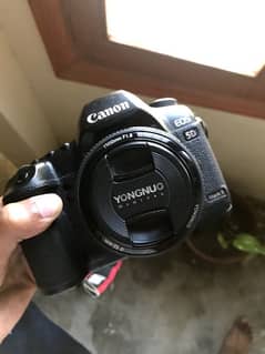 Canon 5D Mark ii with 50mm Lens