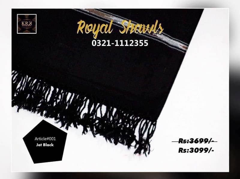 Royal Winter Shawl For men 0