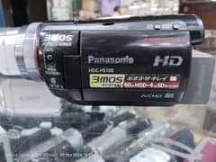 Professional Panasonic and Canon Handycam with external Mic Support