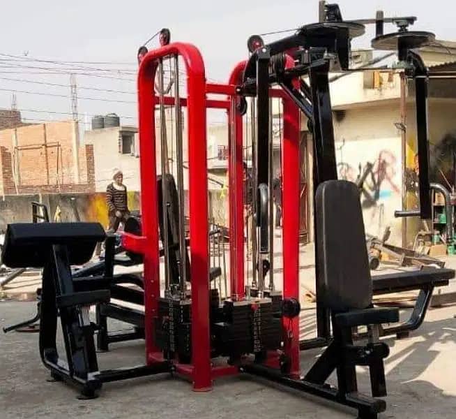 Dual Smith machine|Cross over| Functional trainer|Comercial Gym Setup 0