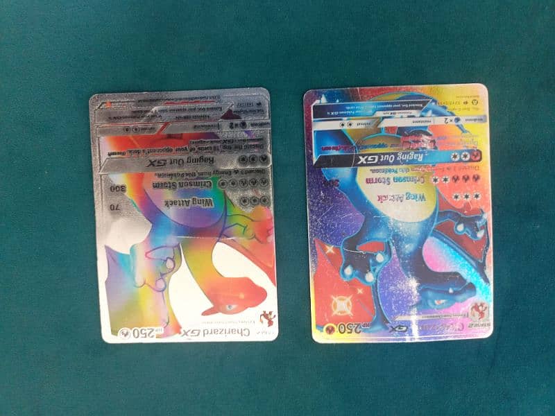 New edition Charizard GX silver and rainbow 0