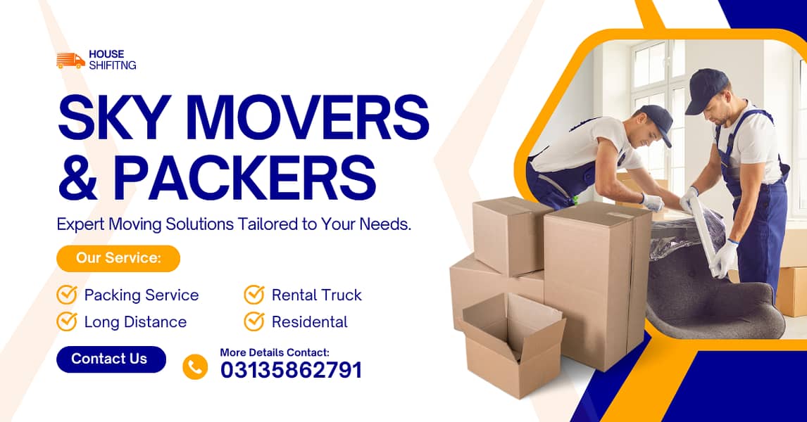 Mover & Packer - House Shifting - Cargo service - Moving service 7