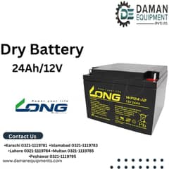 Long Dry Batteries - 26ah/12V