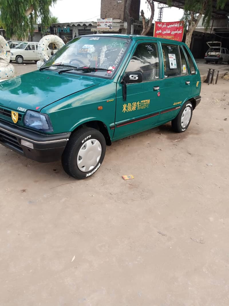 Suzuki Mehran VXR 1998 phone no +92 348 5378292 3