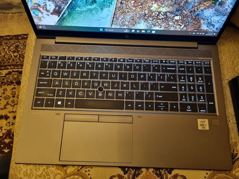 Hp Zbook Ci7 10th gen, 4gb nvidia graphics laptop 4