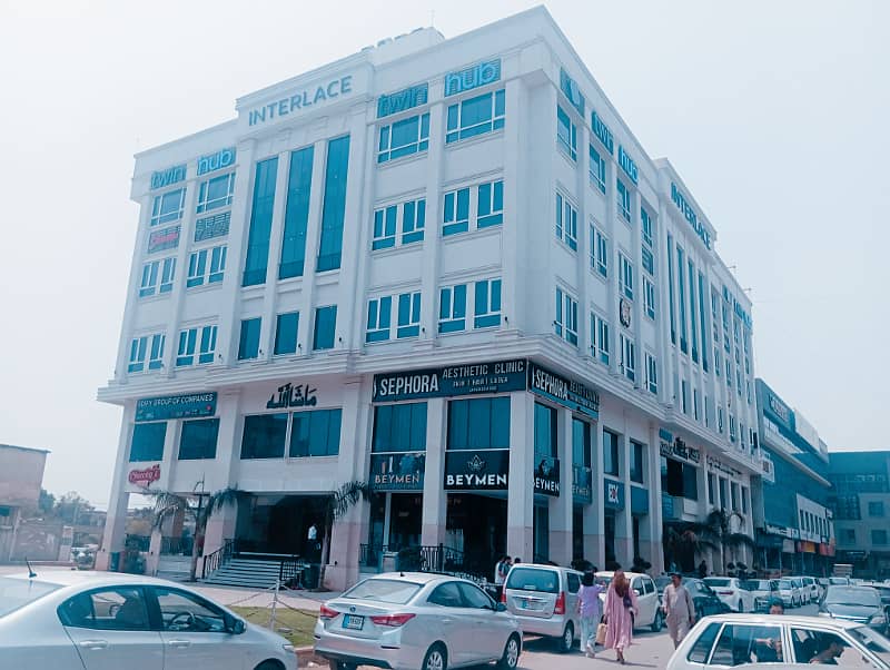 I-8. Markaz commcial office 677square feet office space available for rent more options available 450 par square feet 0