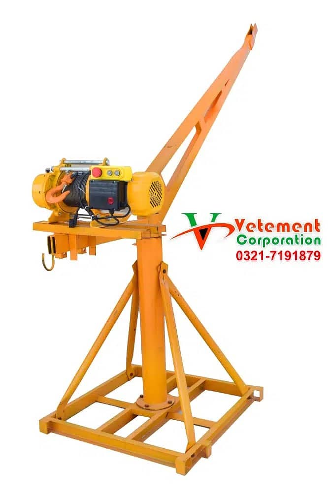 Concrete mixer machine / Monkey lift / cargo lift / Engine lift / lift 1