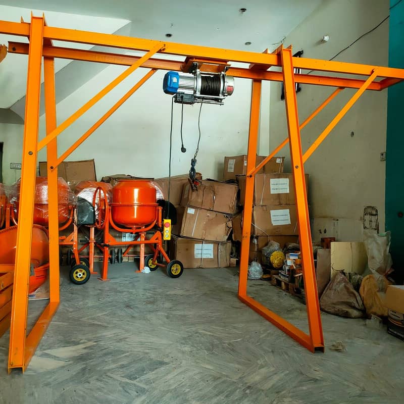 Concrete mixer machine / Monkey lift / cargo lift / Engine lift / lift 13