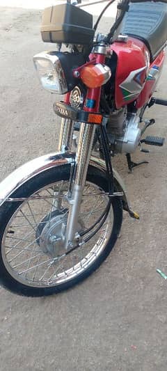 Honda CG 125 model 2023 Karachi number