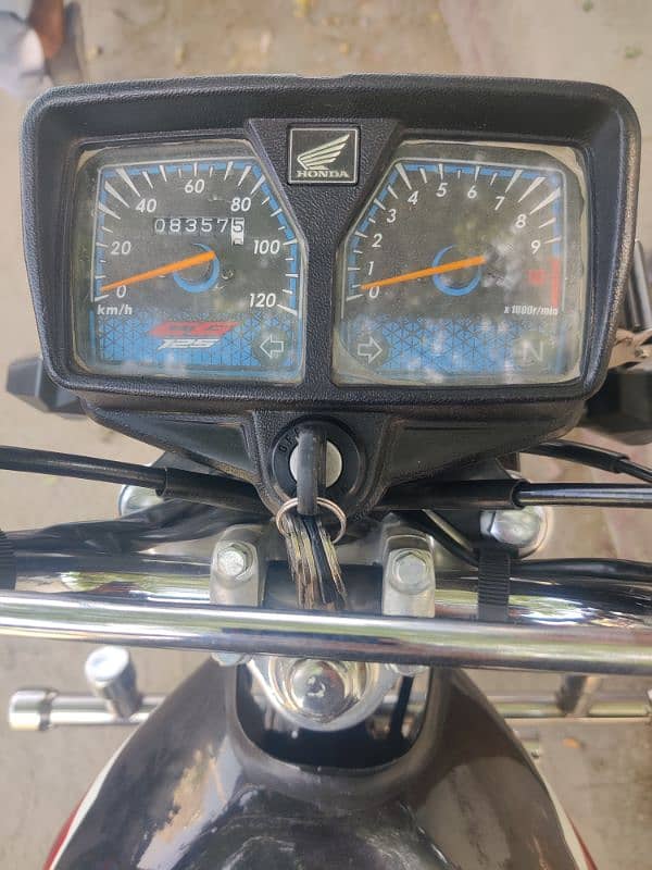 HONDA CG 125 LUSH and zero meter GENWAIN condition ma 2024 model pakka 5