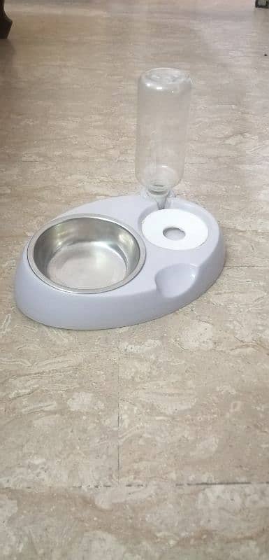 Cat accessories food bowl litter box litter sand shampo and colone 6