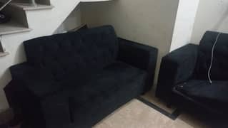 black velvet sofa for sale 0