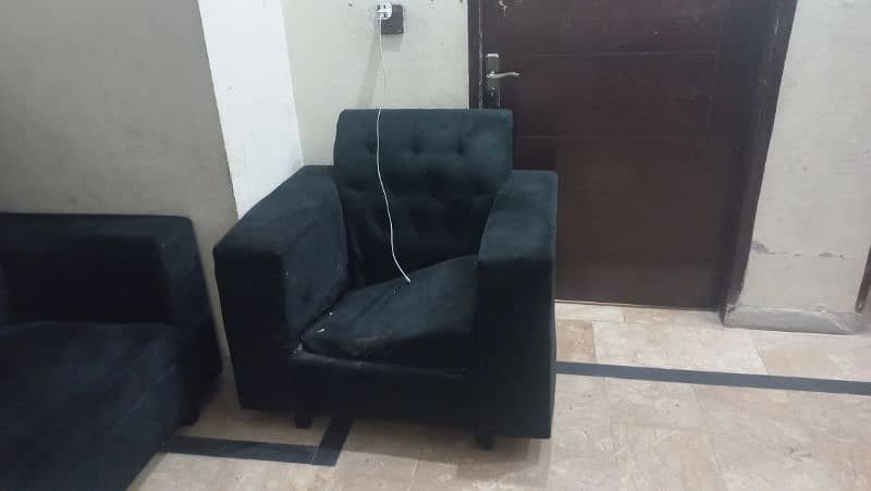 black velvet sofa for sale 2