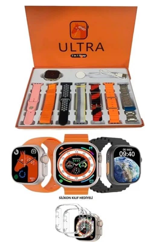 Ultra 7 in 1 Straps Smart Watch 2