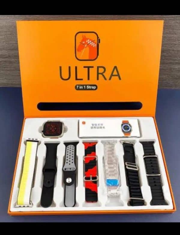 Ultra 7 in 1 Straps Smart Watch 3