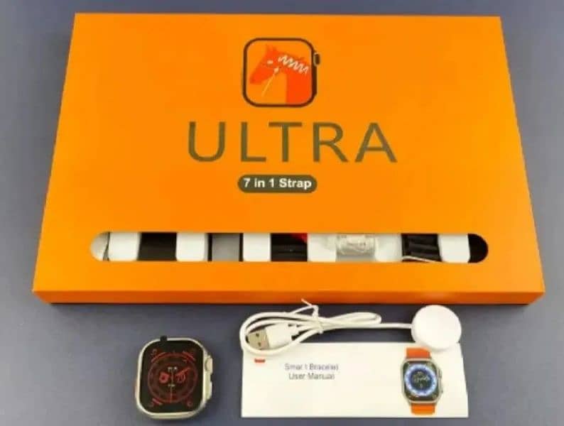 Ultra 7 in 1 Straps Smart Watch 4