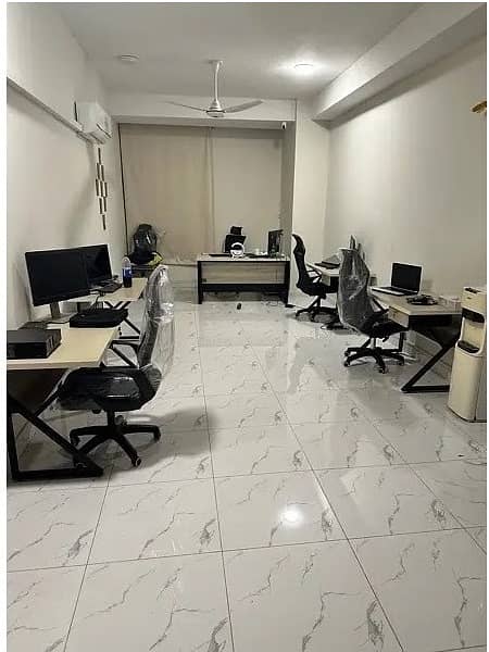 Fully Furnished Area 500 Square Feet Office Available For Rent Real Pictures Gulberg 3 Lahore 1