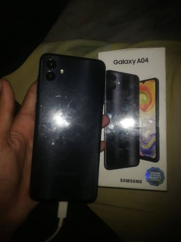 samsung a04 4gb ram 64gb memory 0