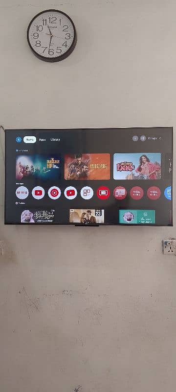 TCL 4k HDR 2160p google TV 3