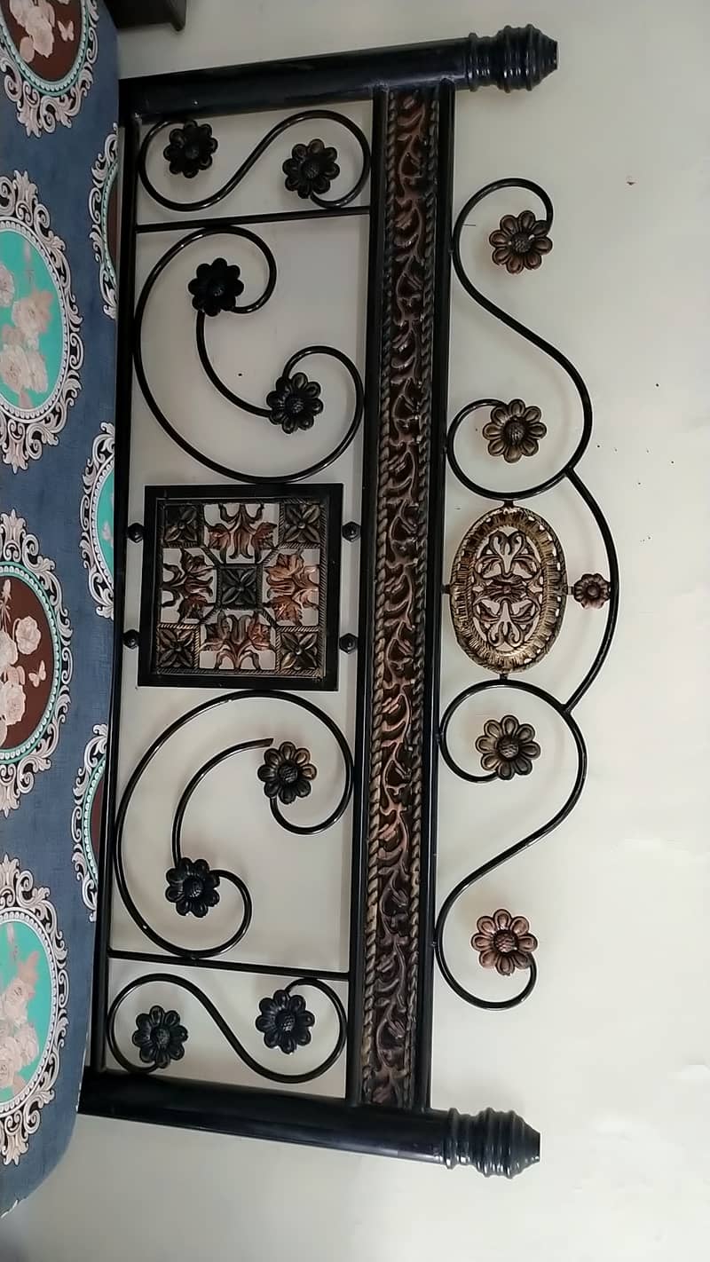 Beautiful rod iron beds 6