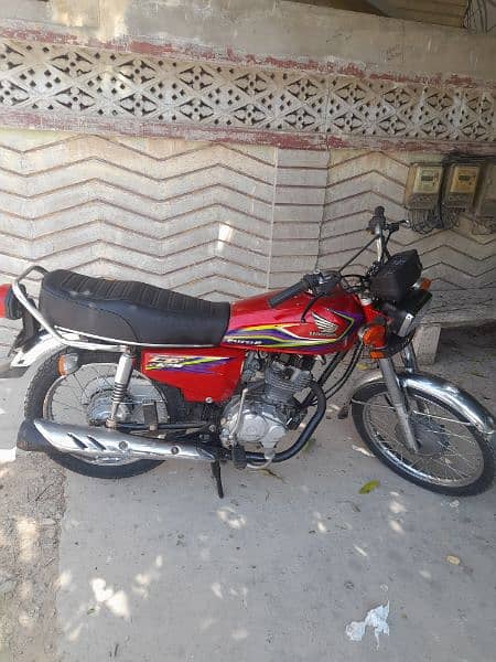 Honda CG 125 2017 Multan No 03093597175 6