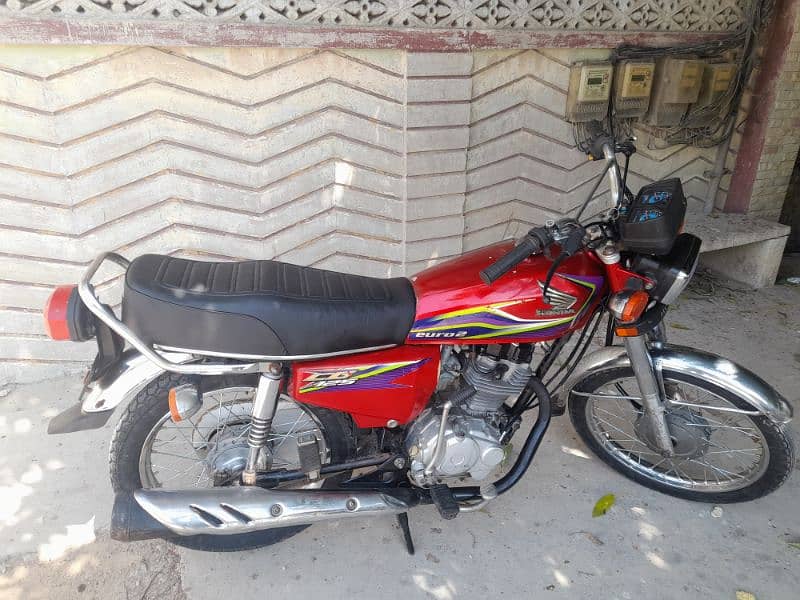 Honda CG 125 2017 Multan No 03093597175 7