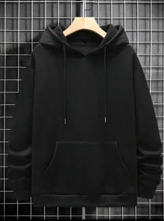 Fleece plain Hoodie 0