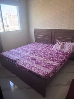 2 single bed with