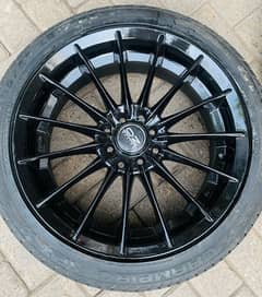 17 Inches 7jj 4 Nuts Multi PCD Light Weight Rims (Only Rims)