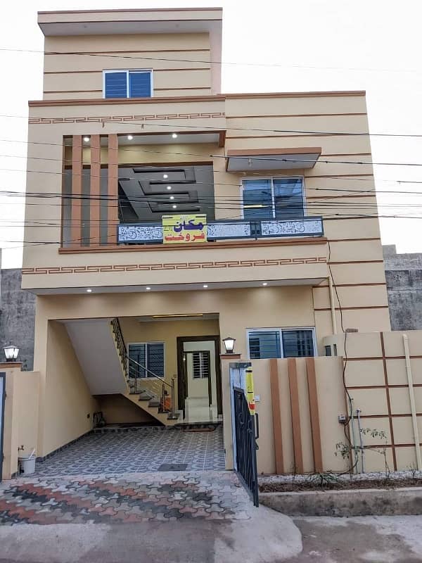 5 Marla Brand New Double Storey House For Sale In Ideal Location Of Airport Housing Society Rawalpindi 0