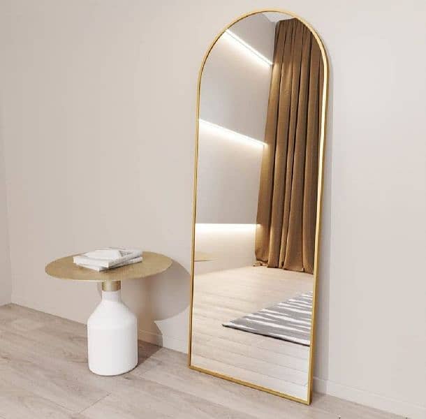 High quality full body size mirror adjustable stand 0