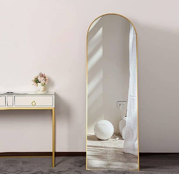 High quality full body size mirror adjustable stand 1