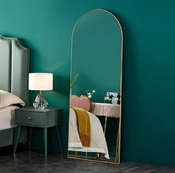 High quality full body size mirror adjustable stand 2