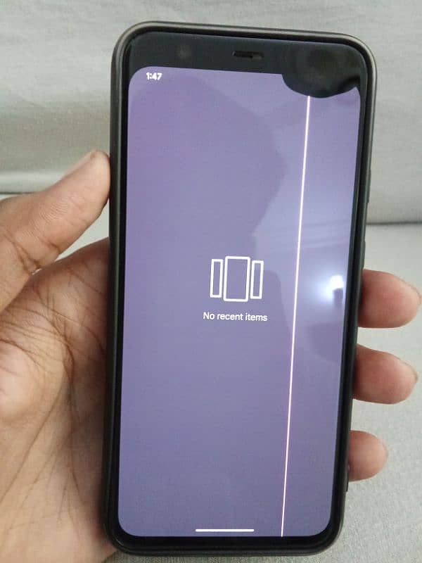 Google Pixel 4 [Non Pta] dot and line 1