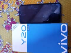 Vivo Y20 4/64 with box official Pta Approved