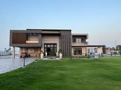 2 Acres 6 Bedrooms Fully Furnished Ultra Luxury Modern Design Farm House For Sale On Barki Road Lahore 0