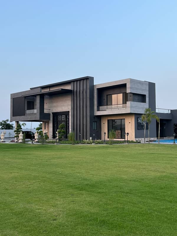 2 Acres 6 Bedrooms Fully Furnished Ultra Luxury Modern Design Farm House For Sale On Barki Road Lahore 4