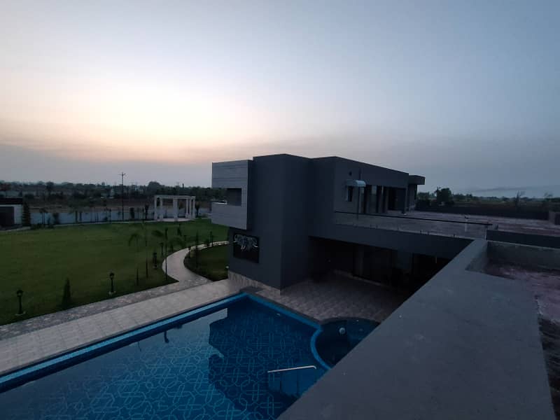 2 Acres 6 Bedrooms Fully Furnished Ultra Luxury Modern Design Farm House For Sale On Barki Road Lahore 49