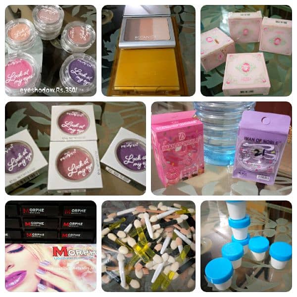 All makeup products available 4