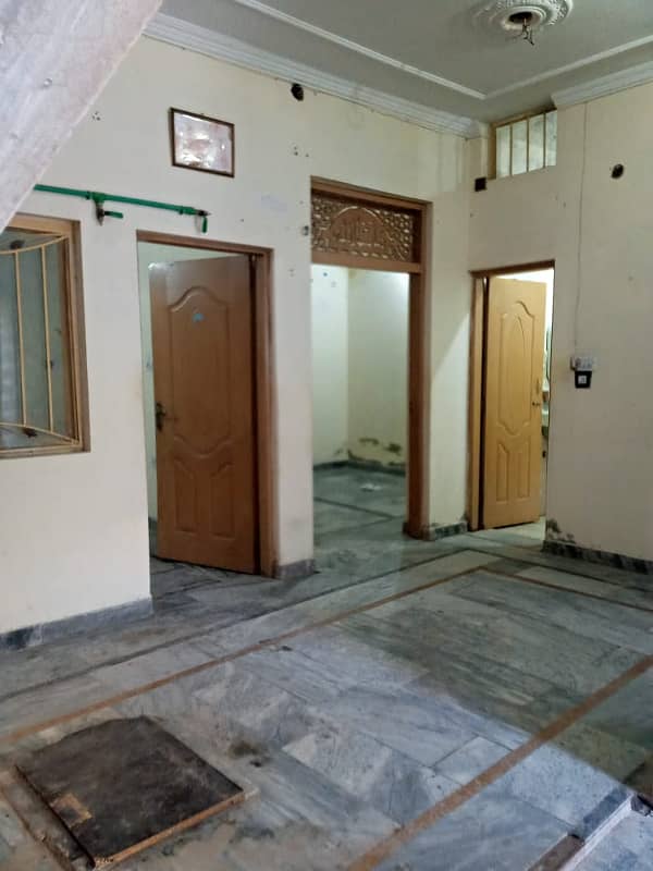 House for rent 4 Marla double story in Khanna dak near Sanam Chowk isb 5