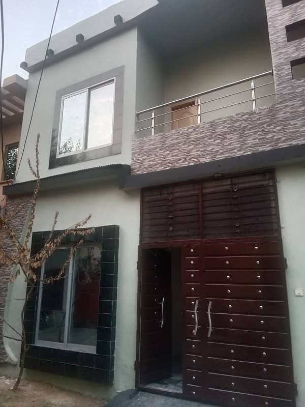 3 marla half double storey house for sale, b block AL Ahmad gardens GT road Lahore 1