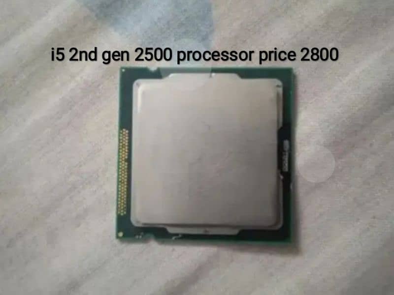 DDR3 pc ram & i5 processor 1