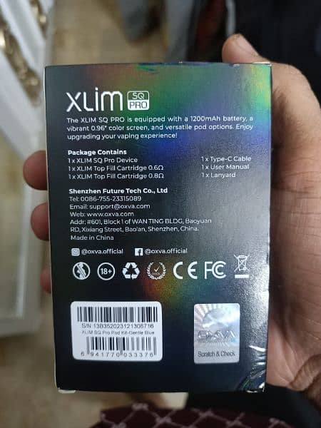 XLIM SQ PRO POD 1