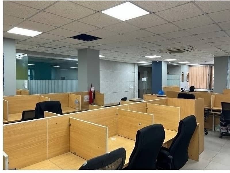 Area 2500 Sqft Fully Furnished Corporate Office Near MM Alam Road Gulberg Lahore Original Pics 4